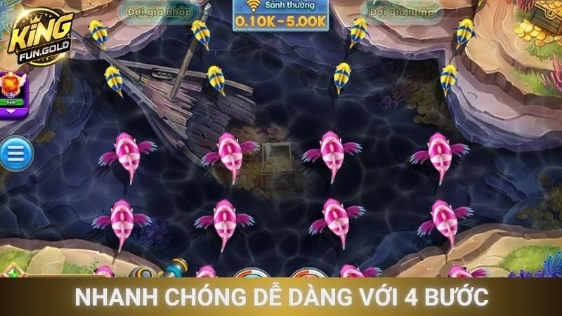 Nhanh chóng dễ dàng với 4 bước