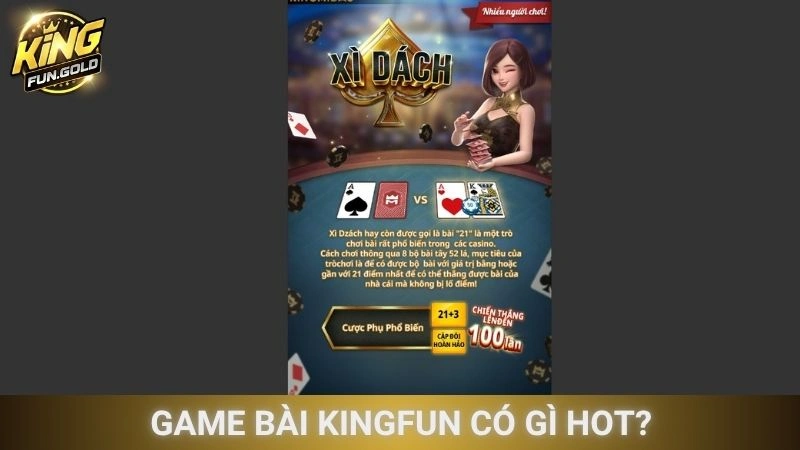 Game bài Kingfun có gì hot?