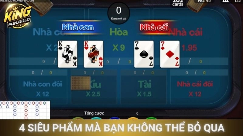 4 siêu phẩm hot hit mà bạn không thể bỏ qua