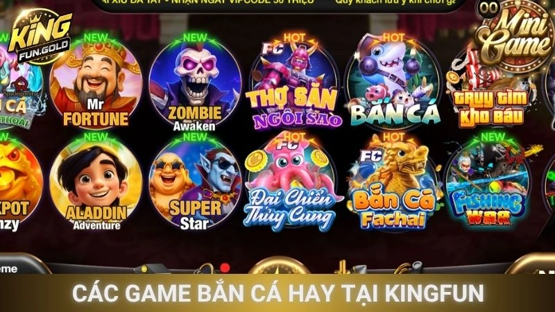 Hack Game Bắn Cá Dễ Thắng Lớn Tại Kingfun 2 Các game bắn cá hay tại Kingfun