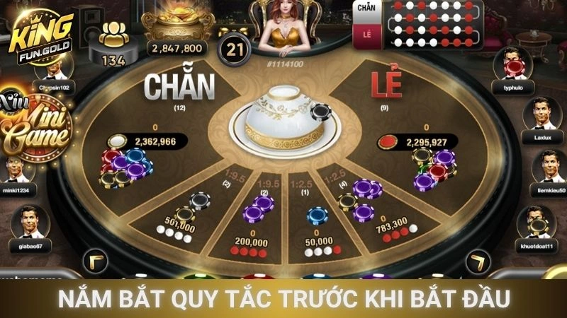 Nắm bắt quy tắc trước khi bắt đầu